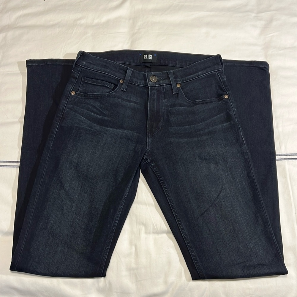 Men’s PAIGE Federal Slim Fit Black Jeans